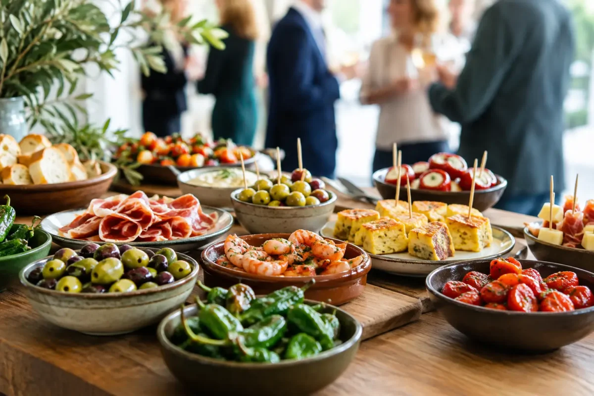Tapas catering som får gjestene til å bli